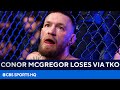 Conor McGregor Suffers Leg Injury, Loses via TKO to Dustin Poirier | CBS Sports HQ