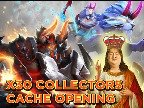 DOTA 2 TI10 COLLECTORS CACHE 2020 OPENING X30