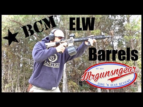 BCM Enhanced Lightweight (ELW) AR-15 Barrel Accuracy Test & Review