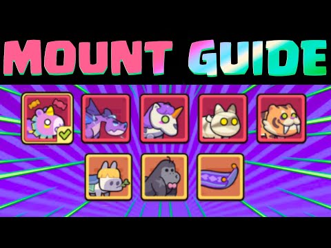 Capybara Go! ULTIMATE Mount Guide!!