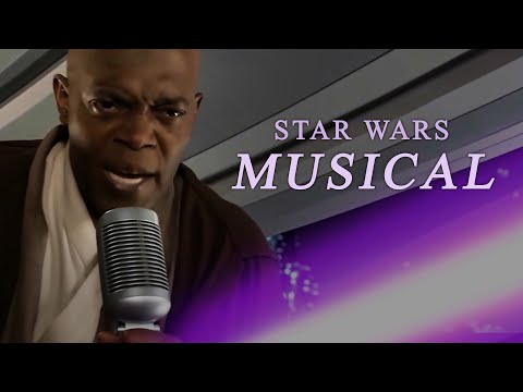 Mace Windu vs Palpatine but it's a musical