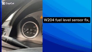 Mercedes Benz fuel gauge not working fix.
