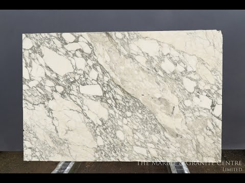 Arabescato Corchia, honed 30mm slabs. Block no. 23370