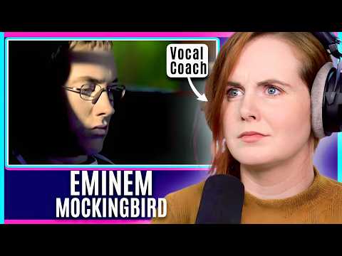 Emotional Eminem! | Vocal Coach Analysis | Mockingbird Detroit Rap Reaction