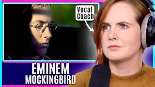 Emotional Eminem! | Vocal Coach Analysis | Mockingbird Detroit Rap Reaction