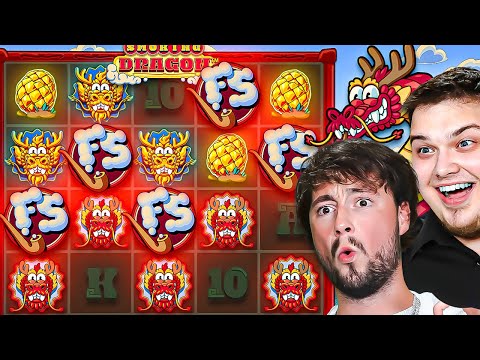 5 SCATTER BONUS ON NEW SMOKING DRAGON SLOT!