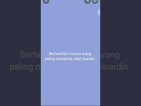 Berdamai dengan kenyataan