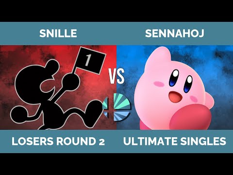 Haugasmash 42: SSBU Losers R2 - Snille (Game & Watch, Ness) vs Sennahoj (Kirby)