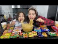 FIZ UM MIOJO GIGANTE COM TODOS OS SABORES QUE ACHEI NO MERCADO