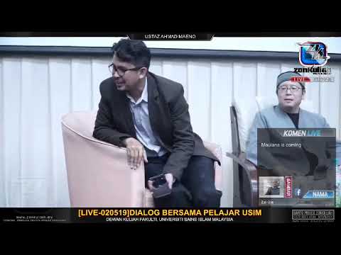 [LIVE-020519]Dialog Bersama Pelajar USIM - Ustaz Ahmad Maeno
