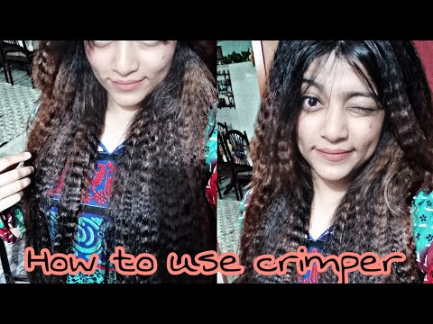 How to use Hair Crimper Review