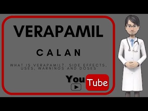 💊 What is Verapamil?. Side effects, uses, doses,...