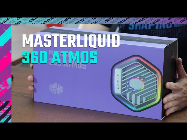 Cooler Master MasterLiquid 360 ATMOS Kit de Refrigeração Líquida 360mm video