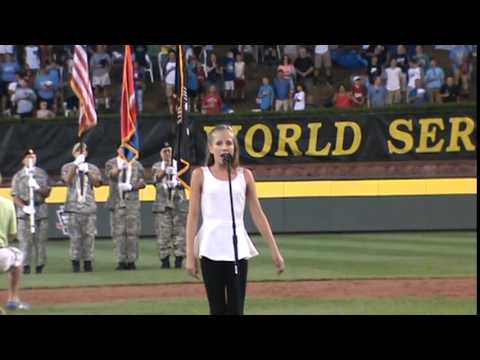 Little League World Series 2014 National Anthem - Alexis Carnevale