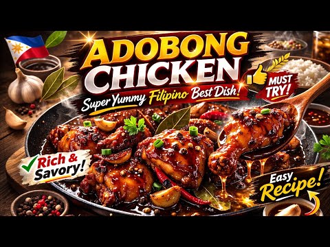 Chicken Adobo: The Viral Filipino Dish You Need to Try!