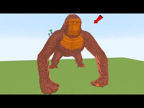 UZAY TNT KİNG KONG PATLATMAK 😱 - Minecraft