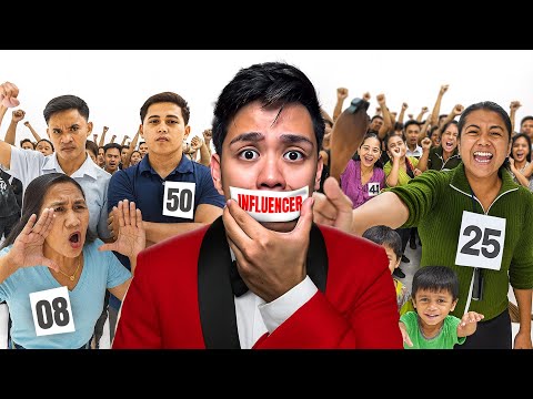 1 INFLUENCER vs 50 HATERS 