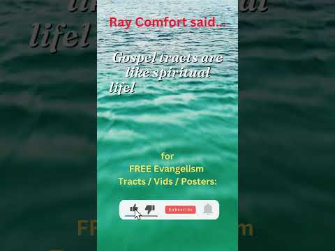 Are Gospel Tracts Effective? | Ray Comfort quote