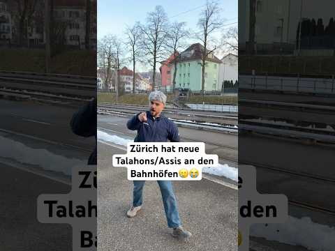 In den Kriesen Zeiten macht man einfach alles😂 #comedy #humor #zurich #bahnhof