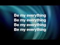 Everything W Lyrics By Tim Hughes