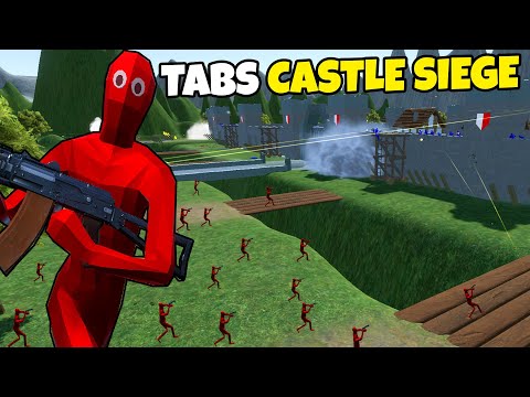 TABS New CASTLE WALLS Under Siege in Ravenfield: Battle Simulator!