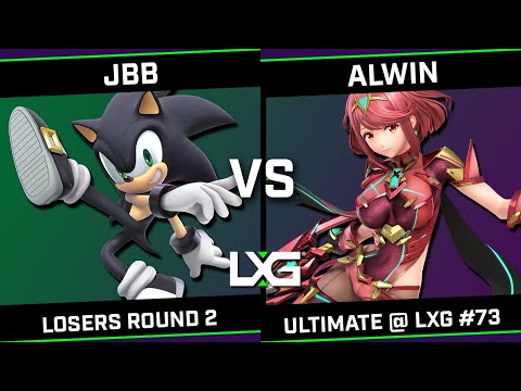 Johnathan Bartholomew Benson (Roy/Sonic) vs Alwin (Pyra Mythra) - Smash Ultimate @ LXG 73