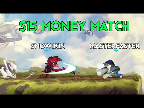 Snowikin vs MasterFaster - $15 Money Match - Pro Brawlhalla - 2022 - NA - Brawlhalla Show Match #218