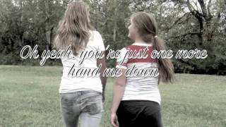 Matchbox twenty- hand me down with Lyrics