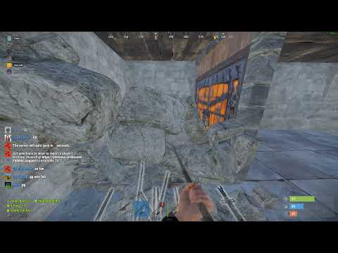 #RUST POV: You eco raid ONE stone wall #SHORTS