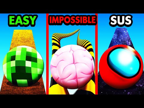 EASY vs IMPOSSIBLE GOING BALLS