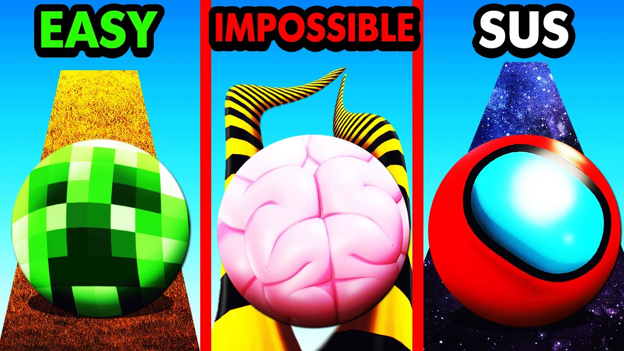 EASY vs IMPOSSIBLE GOING BALLS