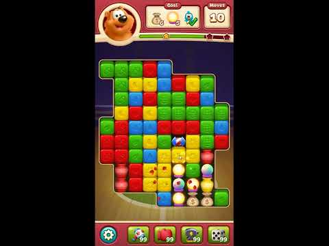 Toon Blast Level 6887 - NO BOOSTERS 🐻🐺🐱 | SKILLGAMING ✔️