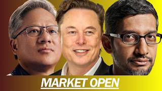 JENSEN GIVES AN UPDATE ON KIM K3, AMD ANTHROPIC DEAL, GOOGLE AND TESLA REPORT TODAY | MARKET OPEN
