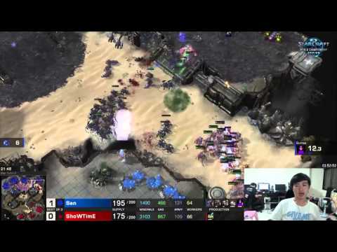 「中」講解2015 WCS Sen VS ShoWTimE(敗部)+9月乾爹抽獎介紹