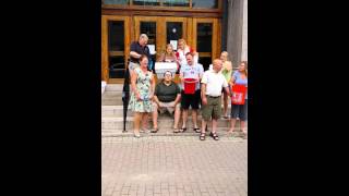 preview picture of video 'Lewiston ME City Council - ALS Ice Bucket Challenge'