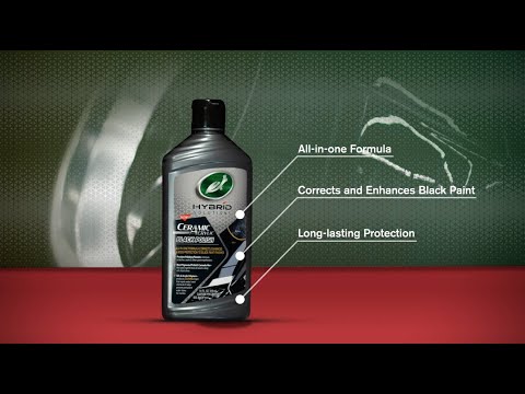 Turtle Wax Ceramic Acrylic Black Wax 500ml Hybrid Solution 53680