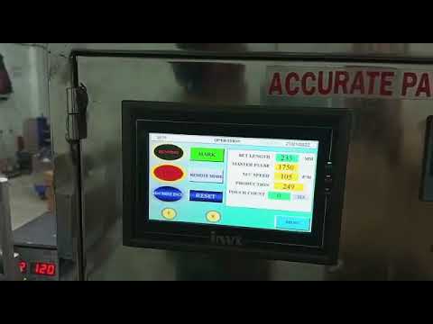 Horizontal Flow Wrap Machine