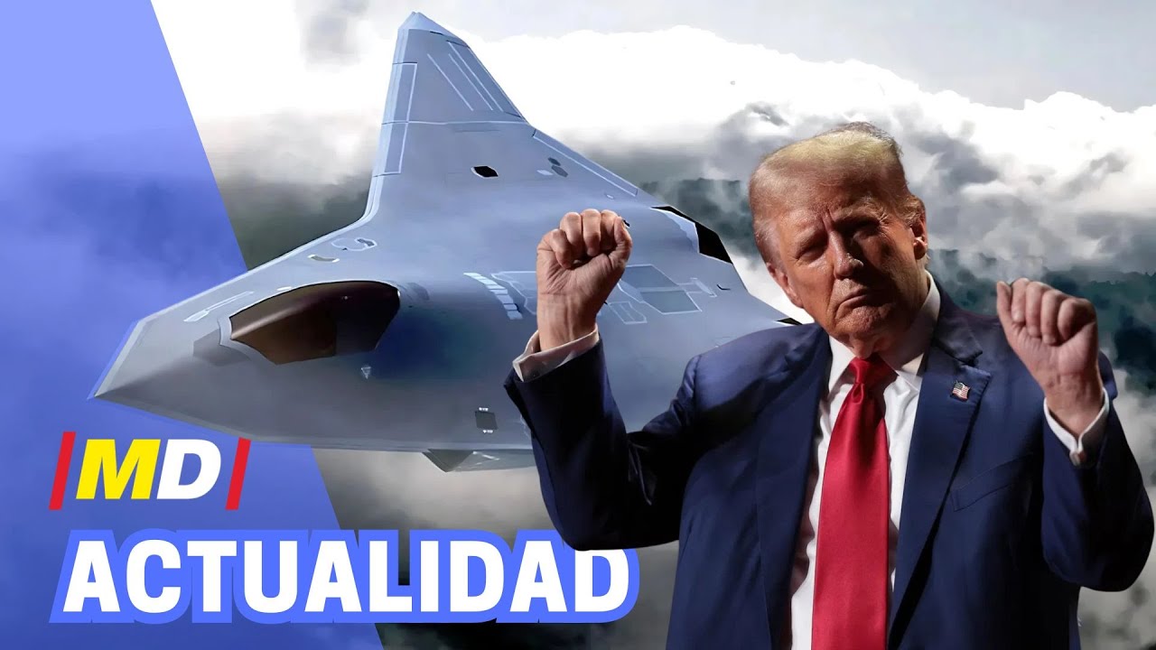 DONALD TRUMP anuncia el nuevo SÚPER AVIÓN de Combate, el CAZA F-47 de SEXTA GENERACIÓN