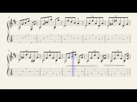 6. Ländler op.9 - Johann Kaspar Mertz (1806 - 1856) - Tablature