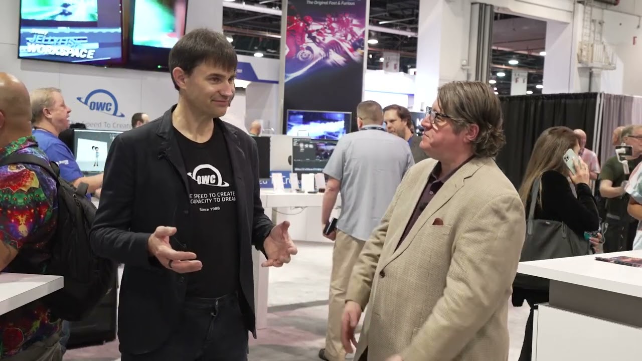OWC Showcases Workflow Solutions at NAB 2022 - YouTube
