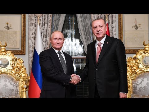 Putin, Erdogan mark completion of offshore section of Turkish Stream