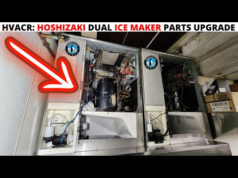 HVACR: Hoshizaki Ice Maker Parts Upgrade (Hoshizaki Water Pump Motor/Water Inlet Valve/Float Switch)