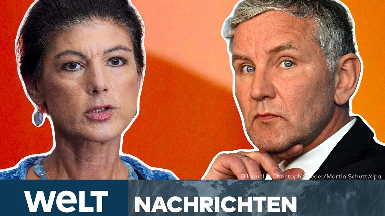 THÜRINGEN: "Das Amt ist kein Wanderpokal!" Wagenknecht erteilt Höcke knallharte Abfuhr | LIVE