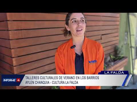 AYLEN CHANQUIA - CULTURA LA FALDA - TALLERES CULTURALES DE VERANO EN LOS BARRIOS