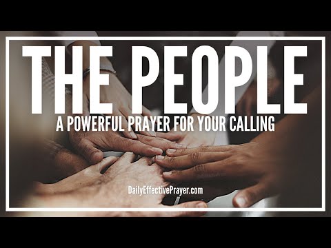 Prayer For God To Bring The People You Need To Fulfill Your God-Given Assignment Video