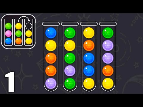 Color Ball Sort - Sorting Puzzle Game - Gameplay Walkthrough Part 1 All Levels 1-25 (Android & iOS) - YouTube