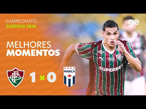 Gols e lances de Fluminense x Maricá