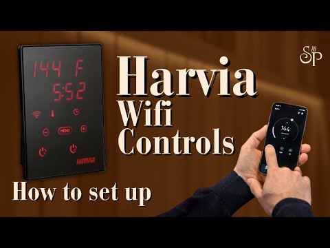 Harvia Wifi Controls | How to Set Up