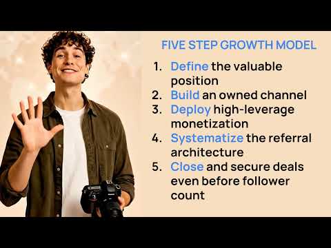 THE ONE PERSON COMPANY SERIES - Creator & Influencer Business