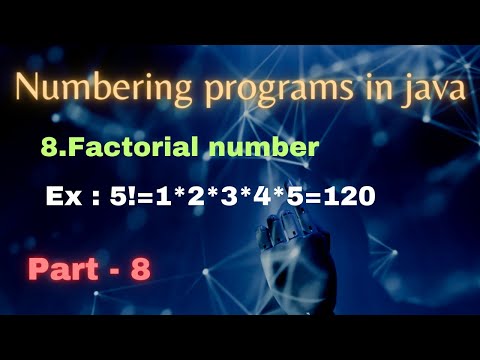 Java Numbering Programs Factorial Number Java Interview Programs Java Telugu